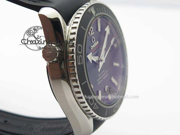 0412 Colorful Planet Ocean SS Bp Maker 45mm Black Bezel On Black Rubber Strap A 8219